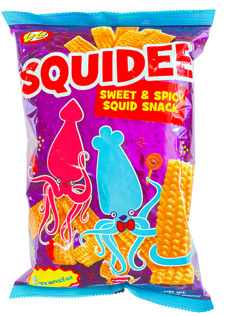Lala Squidee Sweet & Spicy Squid Snack 3.52oz (100g)