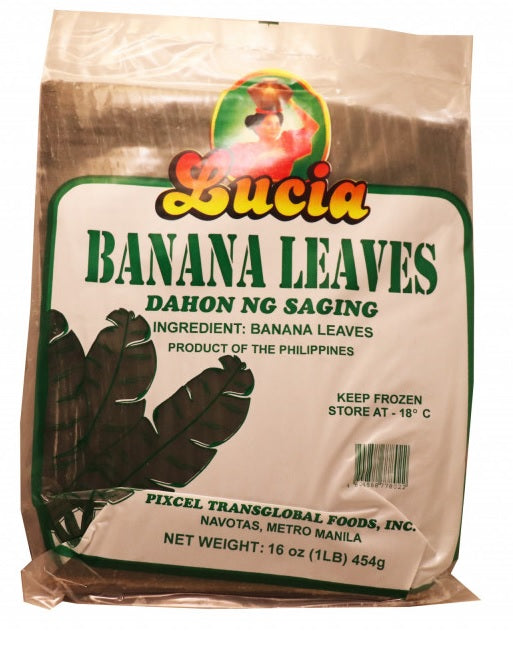 Lucia Banana Leaves - (Dahon Ng Saging) 16 oz (454g)