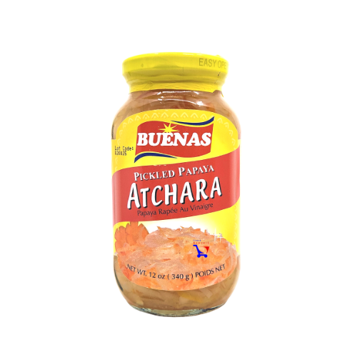 Buenas Pickled Papaya (Atchara) 12oz (340g)