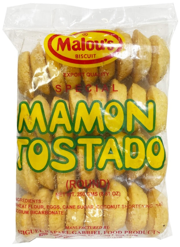 Malou's Biscuit Special Mamon Tostado 250g