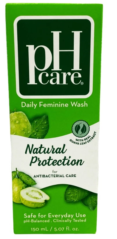 pH Care Daily Feminine Wash with Guava Leaf Extract (Natural Protection) 150mL
