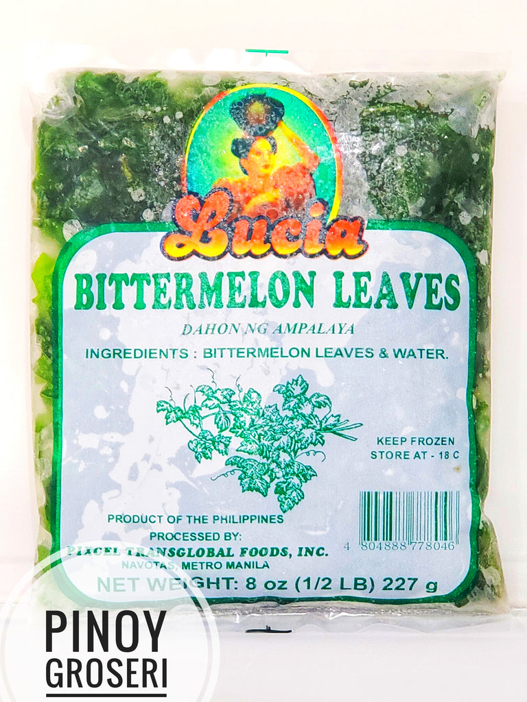 Lucia Frozen Bittermelon Leaves (Dahon ng Ampalaya) 8oz