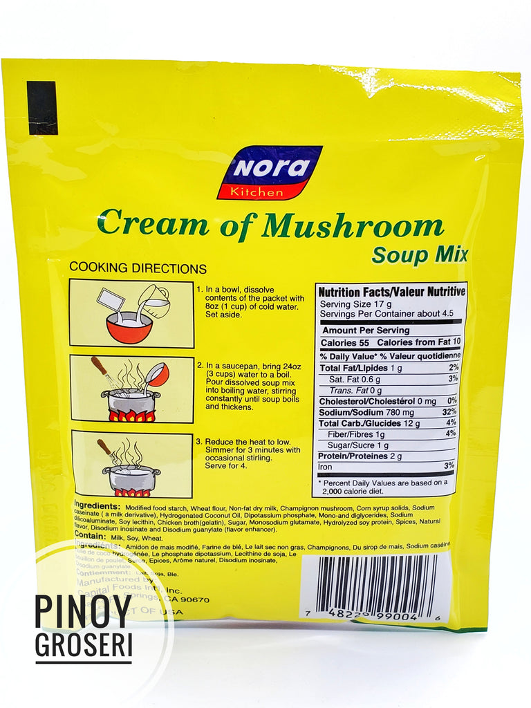 Nora Cream of Mushroom Soup Mix 76g