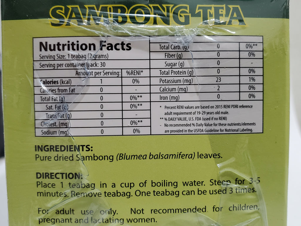 Carica SAMBONG Tea 2.12oz (60g)