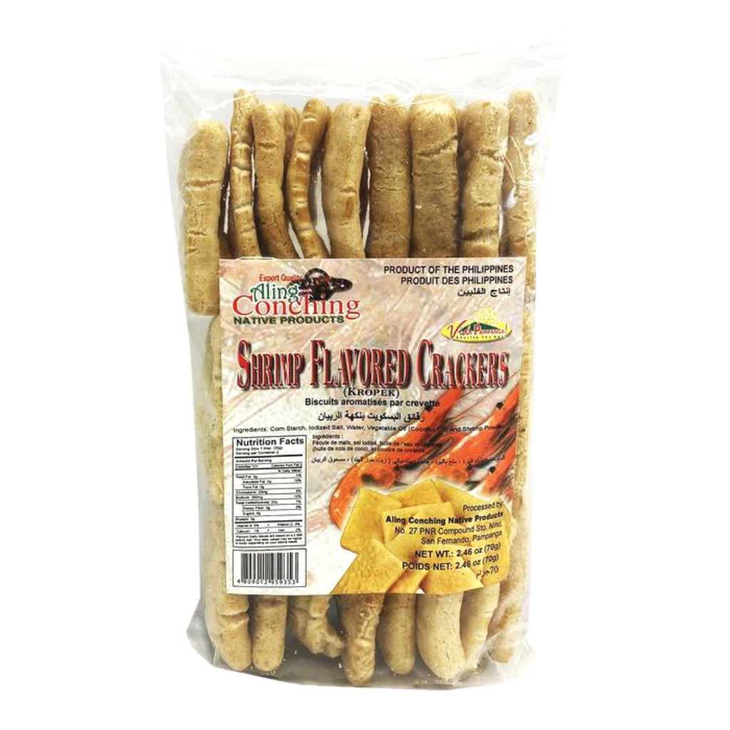 Aling Conching Shrimp Flavored Crackers (KROPEK) 2.46oz (70g)