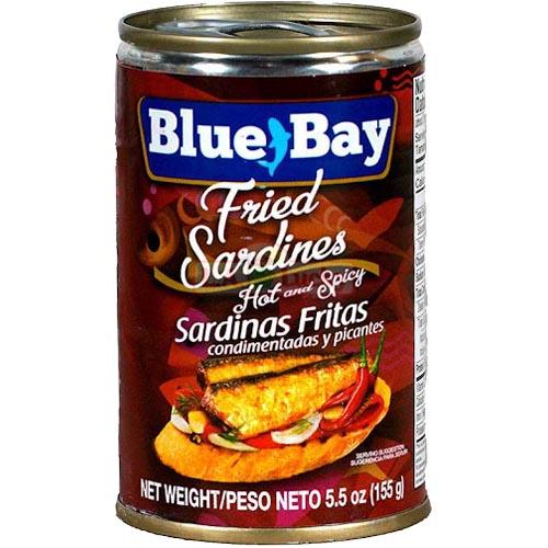 Blue Bay Fried Sardines (Hot & Spicy) 5.5oz