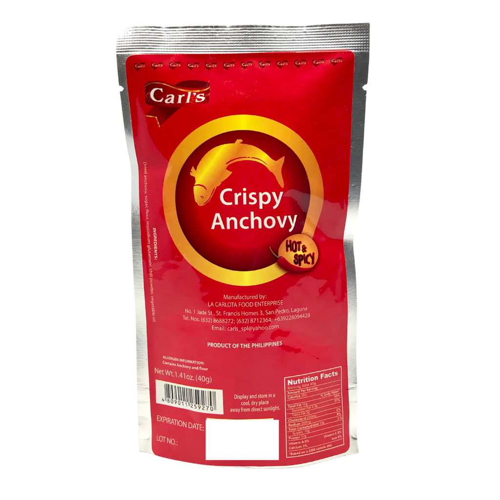 Carl's Crispy Anchovy Hot And Spicy 1.41oz (40g)