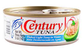 Century Flaked Light Tuna in WATER 5oz (142g)