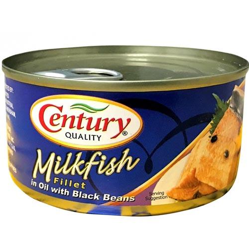 Century Milkfish Fillet with Black Beans 6.5oz