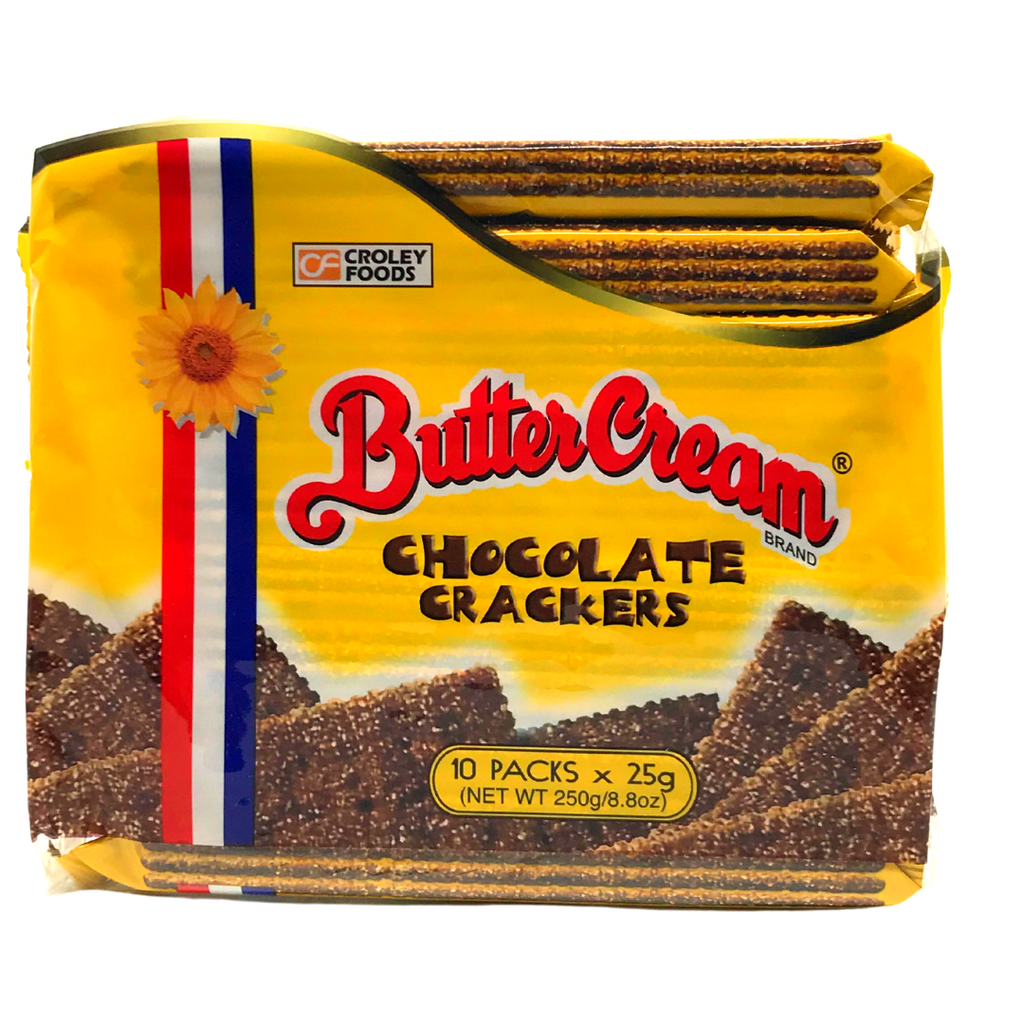 Croley Foods Butter Cream Crackers CHOCOLATE 10 x 25g