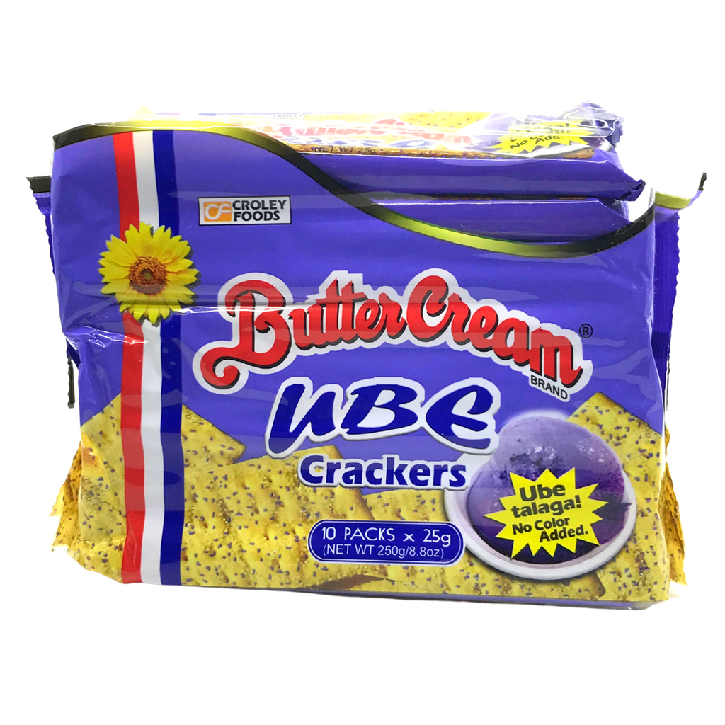 Croley Foods Butter Cream Crackers UBE 10 x 25g