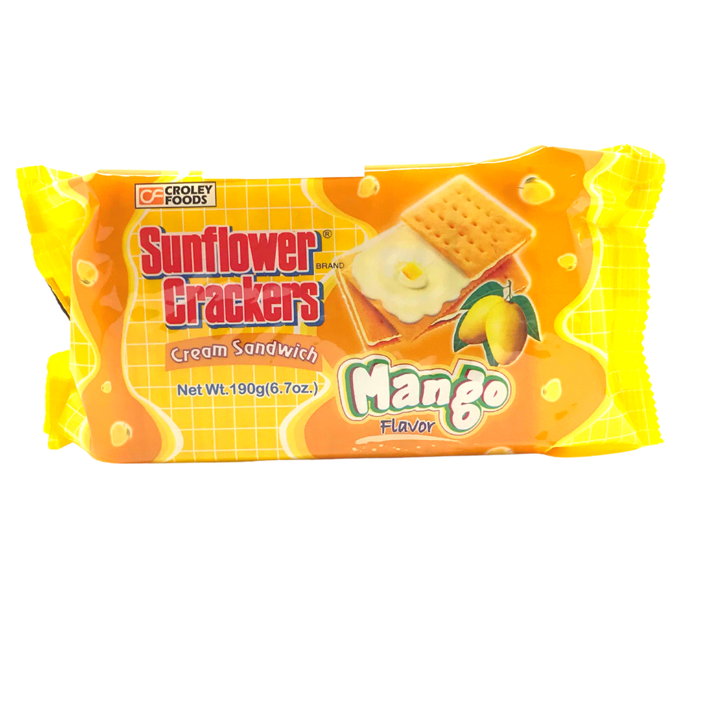 Croley Foods Sunflower Crackers MANGO (POUCH) 190g
