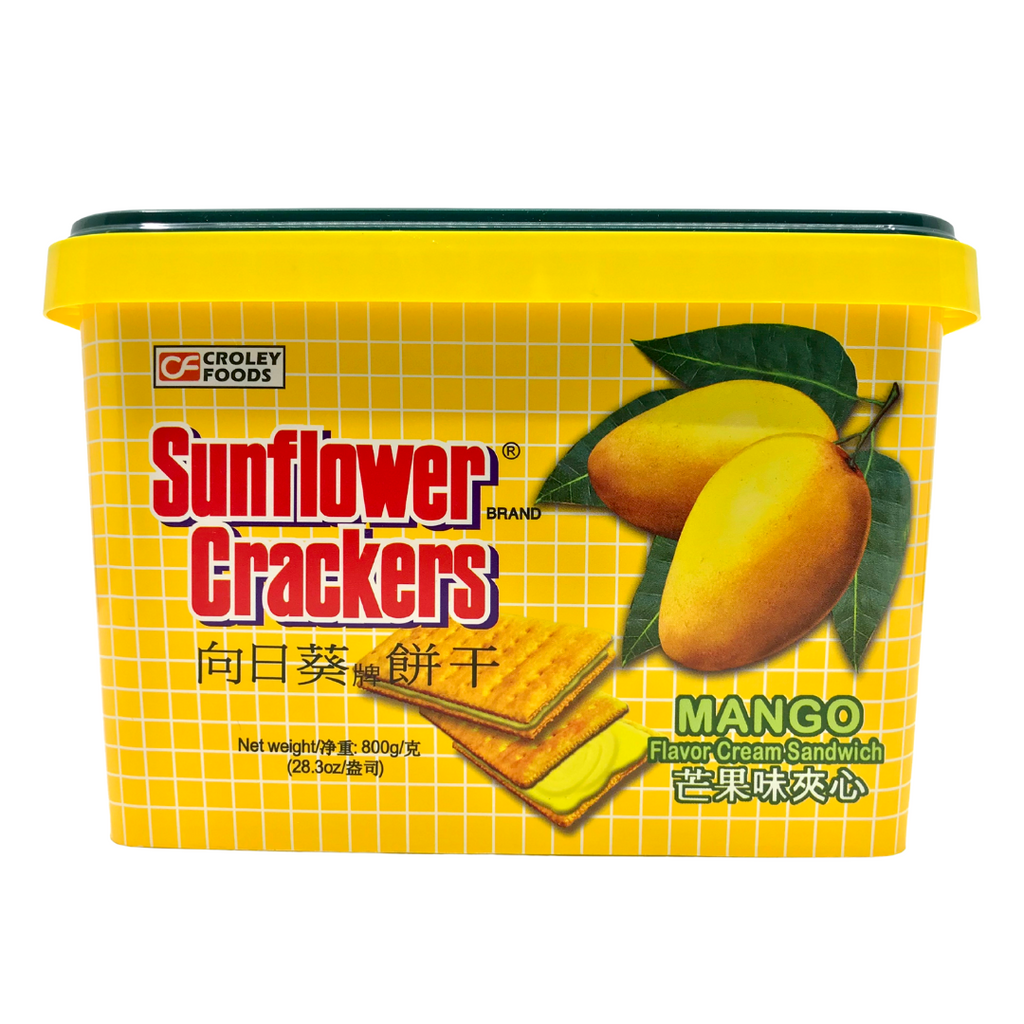 Croley Foods Sunflower Crackers MANGO TUB 28.3oz (800g)