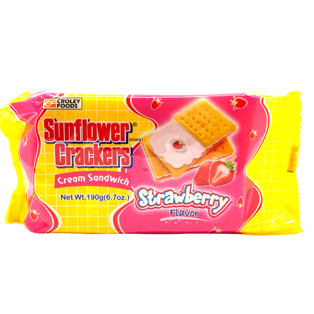 Croley Foods Sunflower Crackers STRAWBERRY (POUCH) 6.7oz