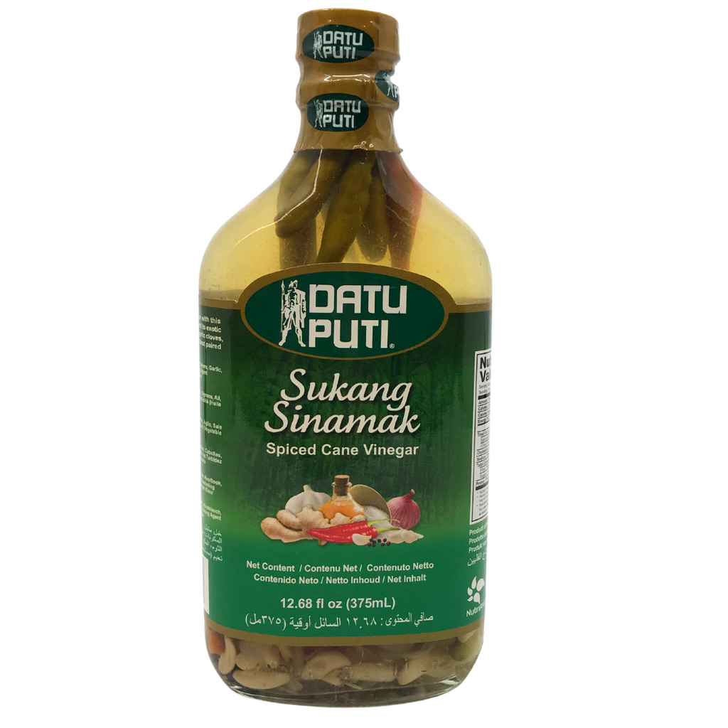 Datu Puti Sukang Sinamak Spiced Cane Vinegar 12.68 fl.oz (375ml)