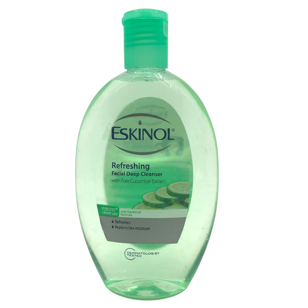 Eskinol Facial Deep Cleanser with Pure Cucumber Extract 7.6fl.oz (225ml)