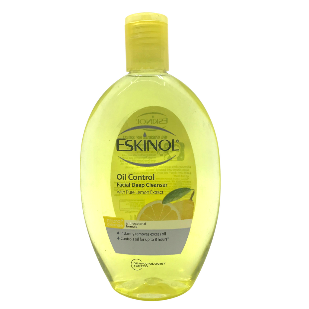 Eskinol Oil Control Facial Deep Cleanser with Pure Lemon Extract 225ml (7.6fl.oz)