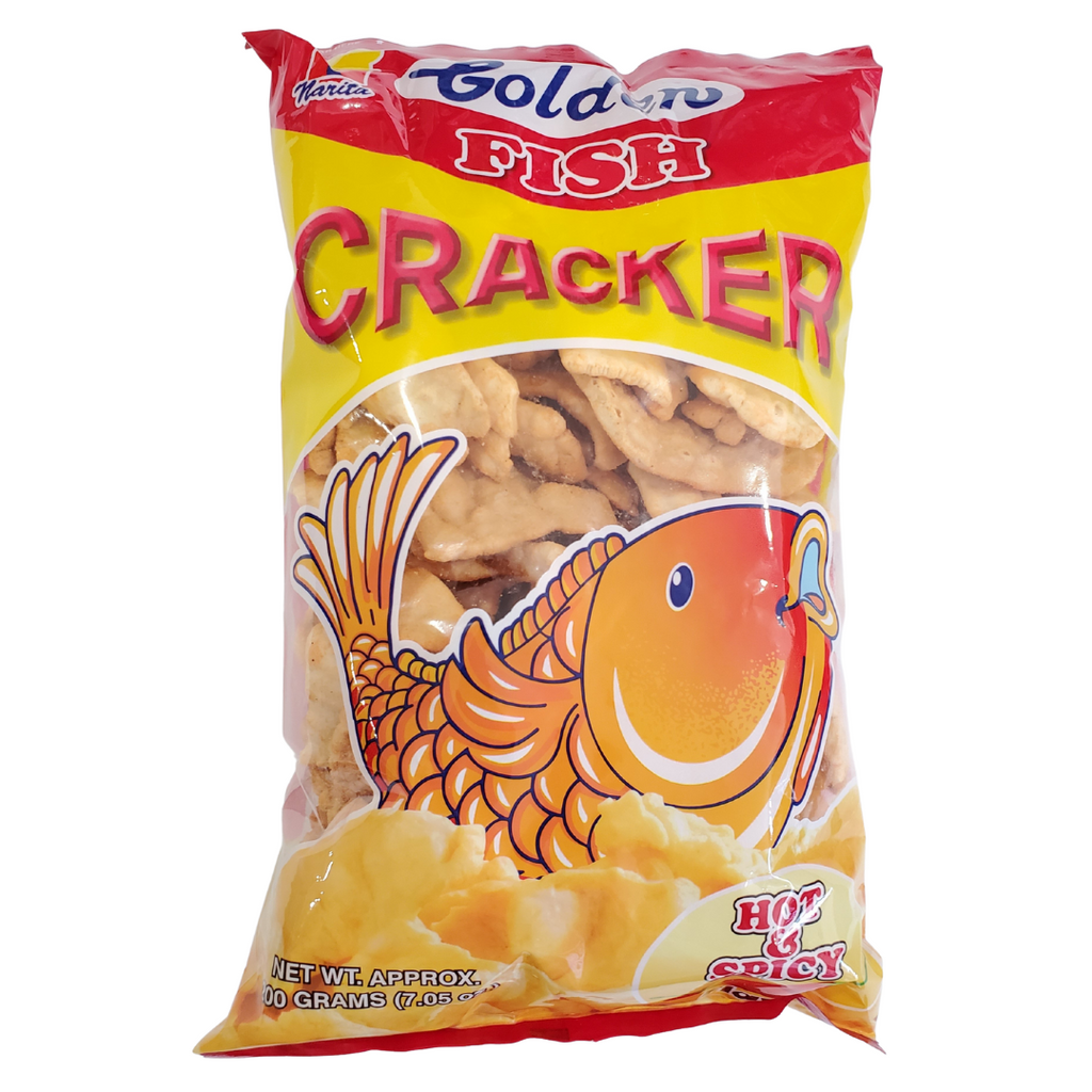 Golden Fish Crackers Hot & Spicy 7.05oz (200g)