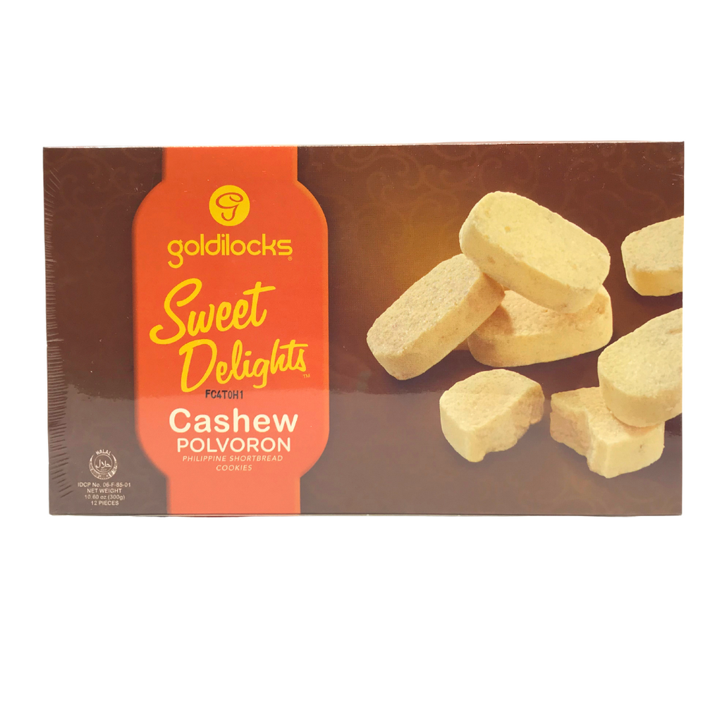 Goldilocks Sweet Delights Polvoron (Cashew) 10.60oz (300g)
