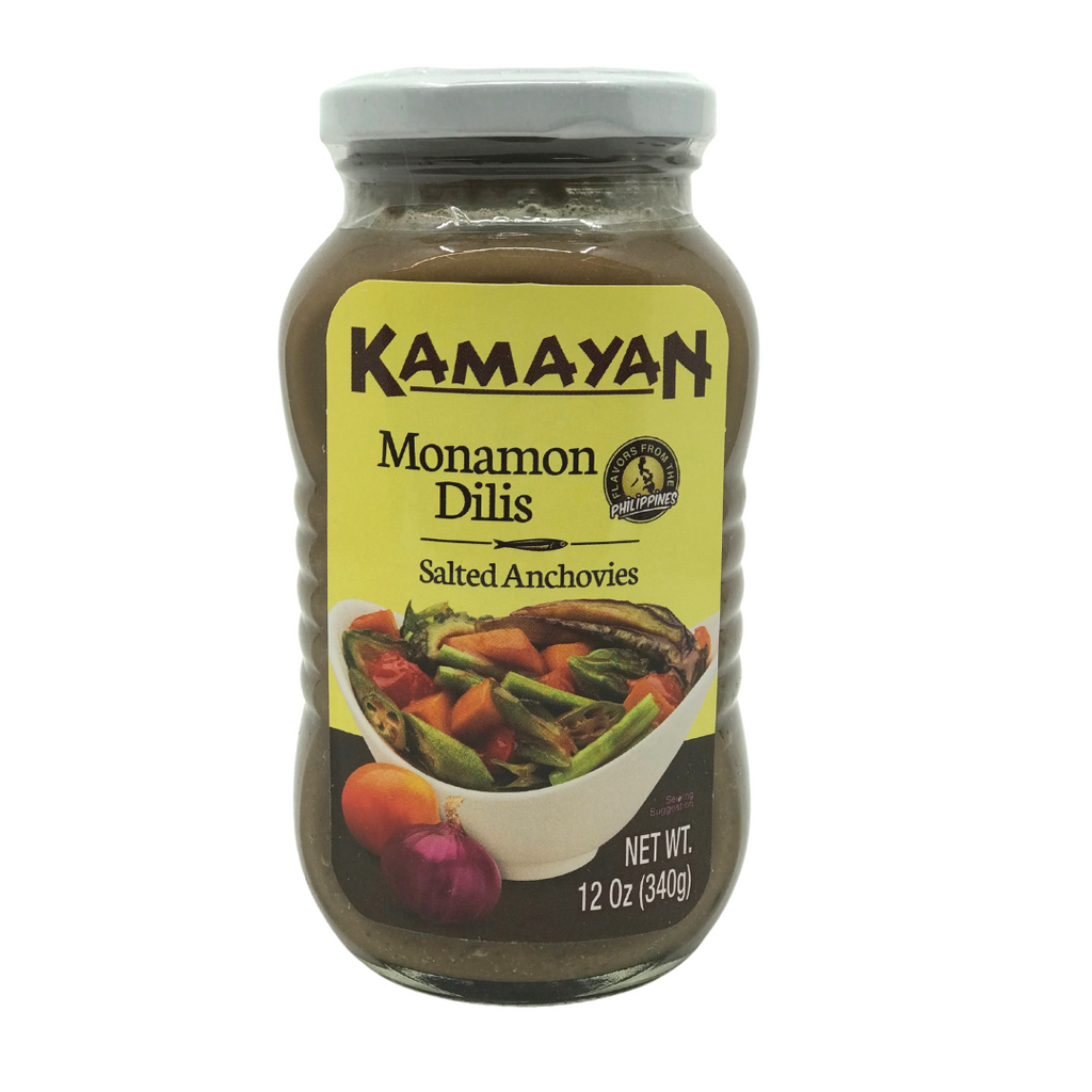 Kamayan MONAMON DILIS (Salted Anchovies) 12oz (340g)
