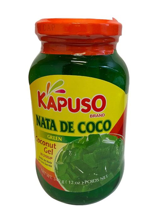Kapuso NATA De Coco GREEN (SMALL) 12oz (340g)