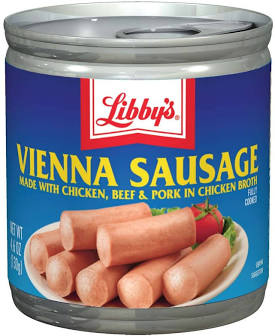 Libbys Vienna Sausage 4.6oz (130g)