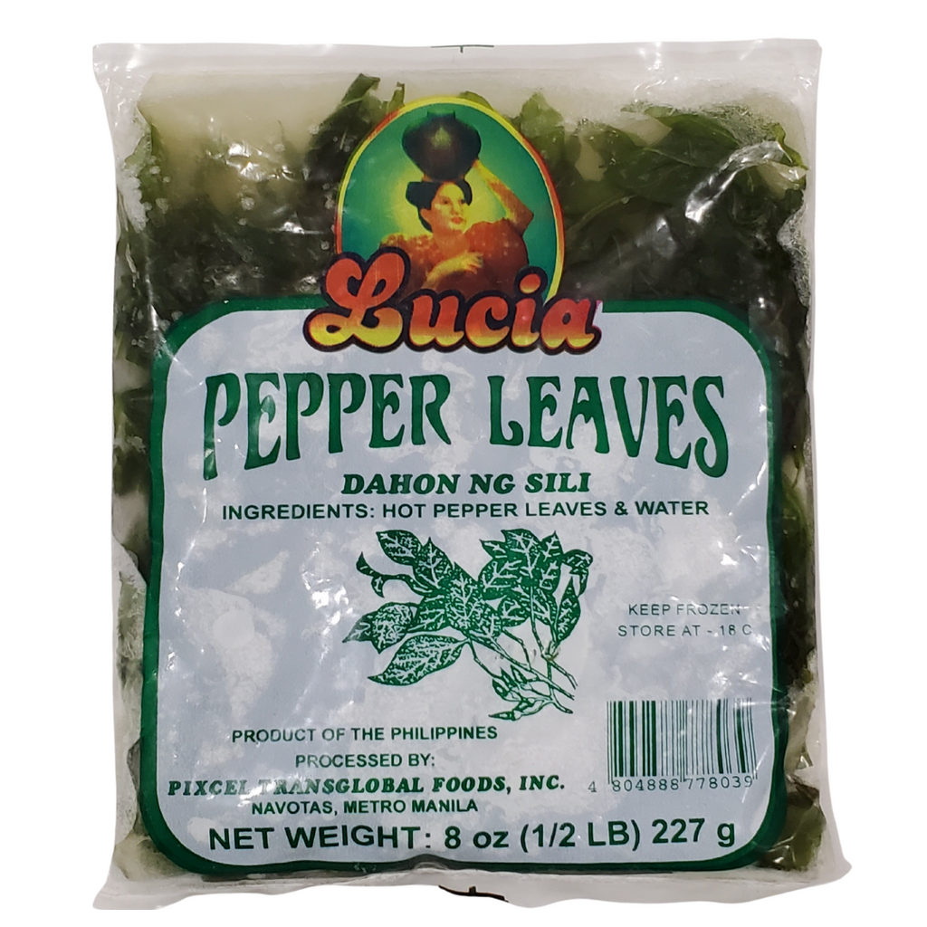Lucia Frozen Pepper Leaves (Sili) 8oz (227g)