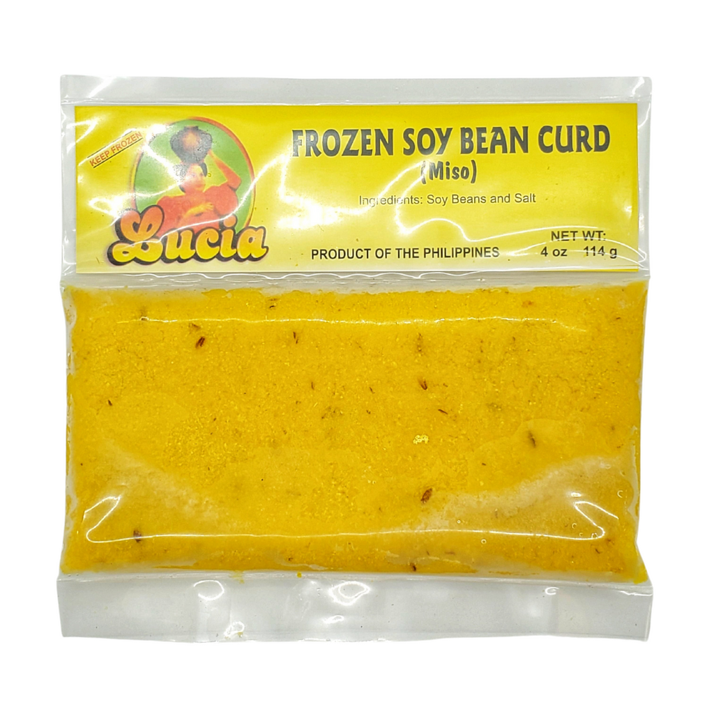 Lucia Frozen Soy Bean Curd (Miso) 4oz