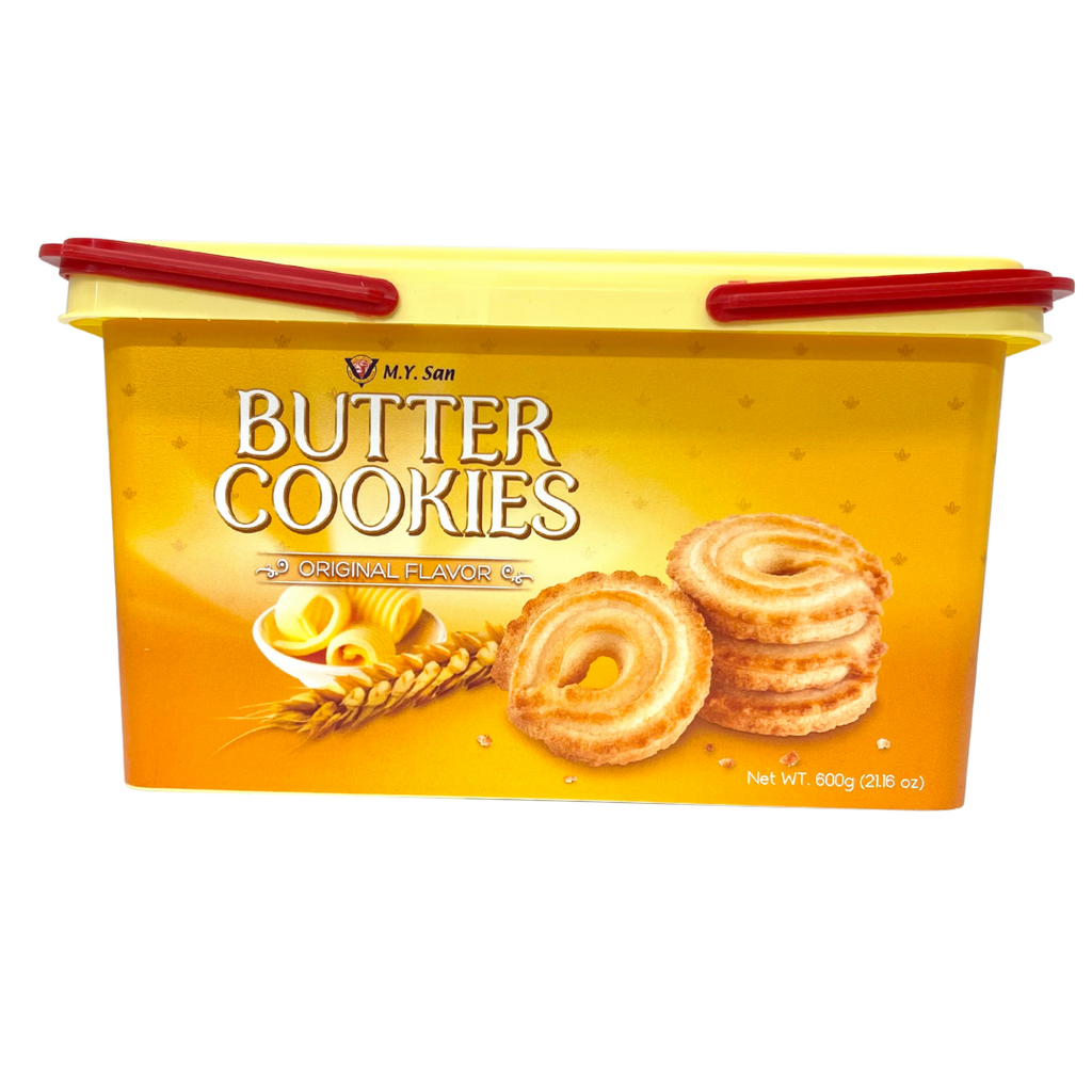 M.Y. SAN Butter Cookies TUB (21.16oz)