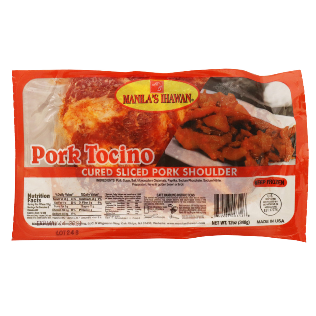 Manila's Ihawan Pork Tocino 12oz (340g)