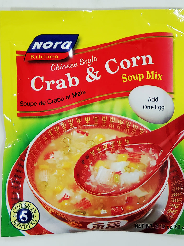 Nora Crab and Corn Soup Mix 2.12oz (90g)