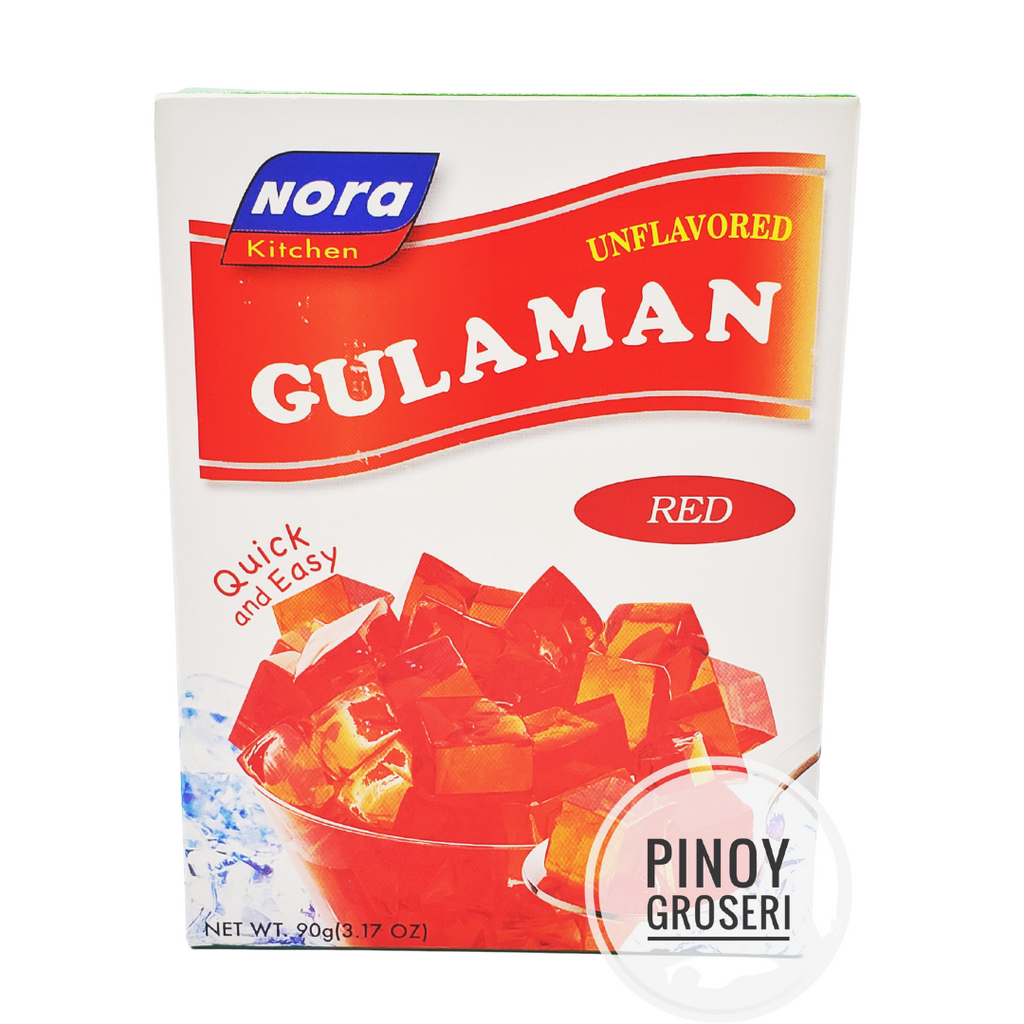 Nora Unflavored Gulaman RED 3.1oz (90g)