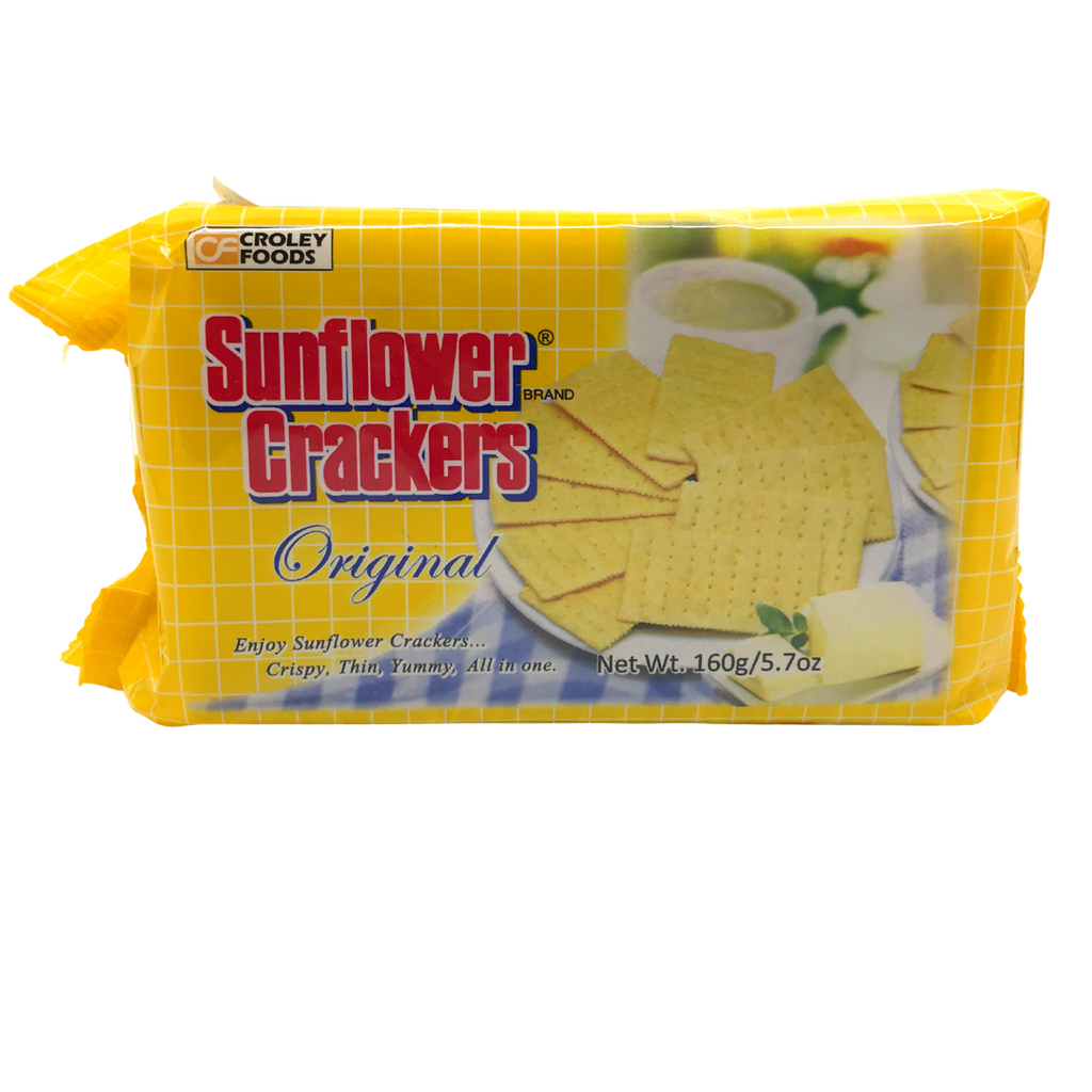 Croley Foods Sunflower Crackers ORIGINAL (POUCH) 160g