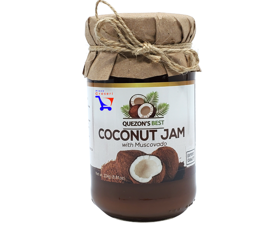 Quezon's Best Coconut Jam with Muscovado 8.81oz (224g)