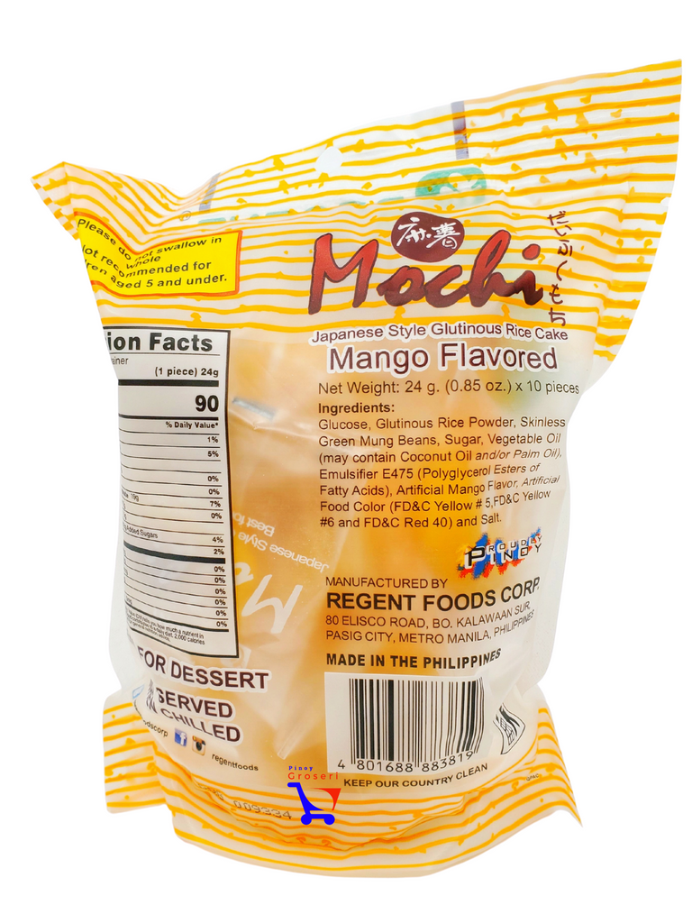 Regent Mochi MANGO Flavor 0.85oz x 10pcs/pack