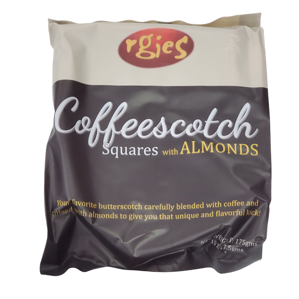 Rgies Coffee Scotch Squares with Almond 175g
