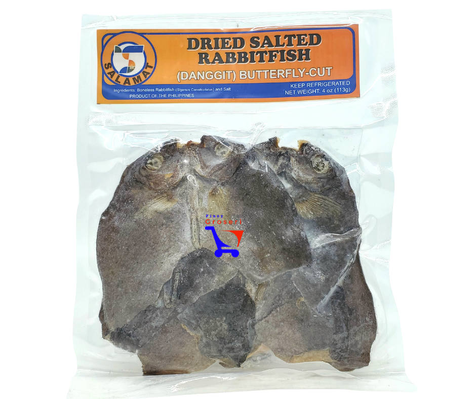 Salamat Dried Salted Rabbitfish (Danggit) 4oz