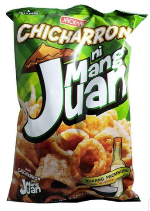 Jack and  Jill Chicharron ni Mang Juan Sukang Paombong 90g GREEN