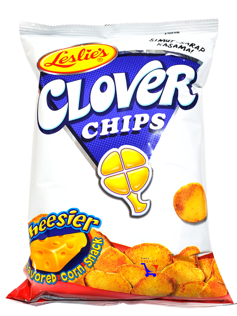 Leslie Clover Chips CHEESIER 5.12oz (145g)
