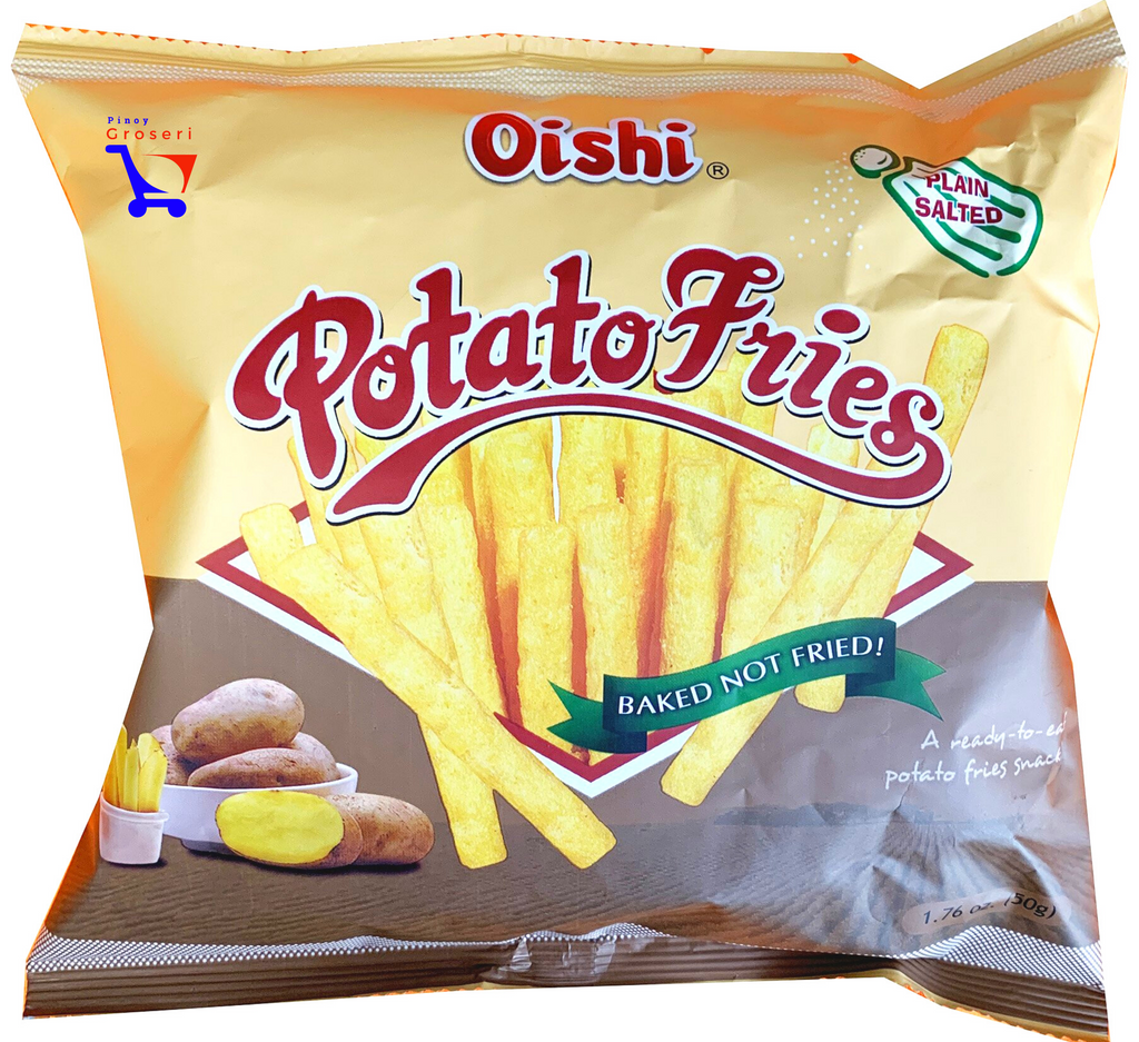 Oishi Potato Fries Plain 1.76oz (50g)