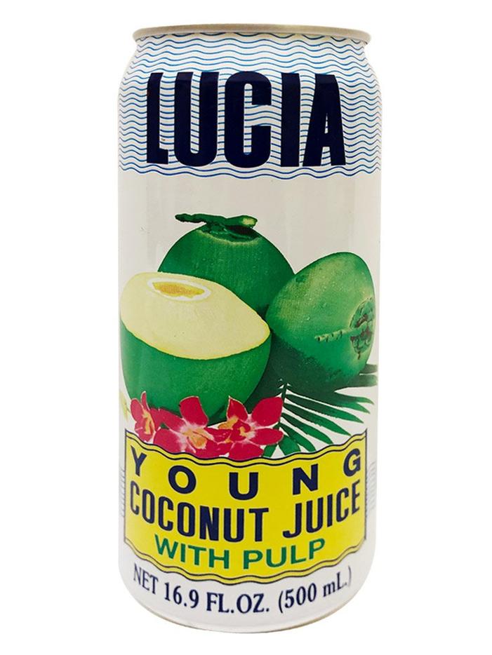 Lucia Young Coconut Juice with Pulp (BIG) 16.9fl.oz (500mL)
